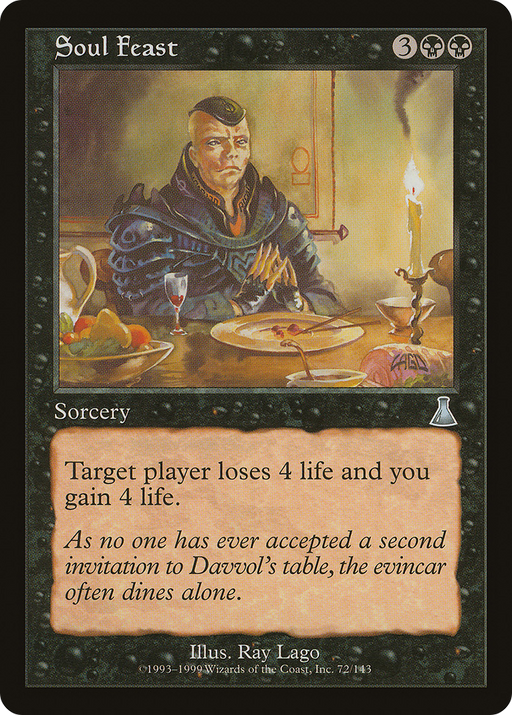 Soul Feast (UDS-072) [Urza's Destiny] MTG Single Wizards of the Coast