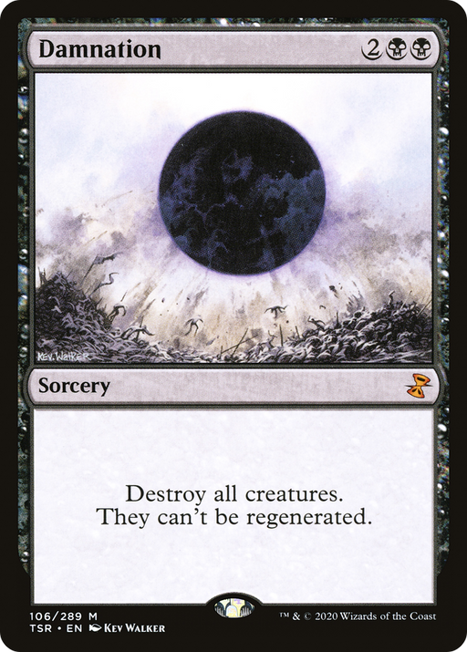 Damnation (TSR-106) [Time Spiral Remastered] MTG Single Wizards of the Coast