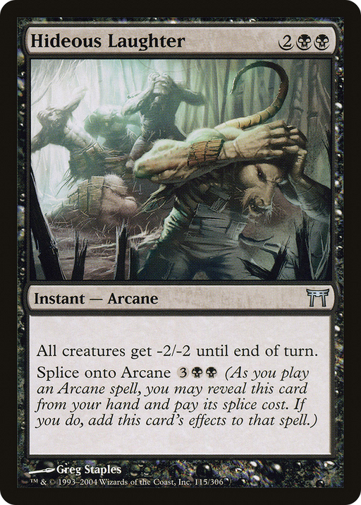 Hideous Laughter (CHK-115) [Champions of Kamigawa] MTG Single Wizards of the Coast