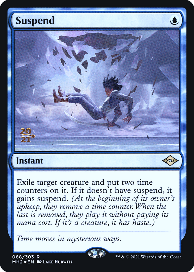 Suspend (PRE-068) [Modern Horizons 2 Promos] Foil MTG Single Wizards of the Coast