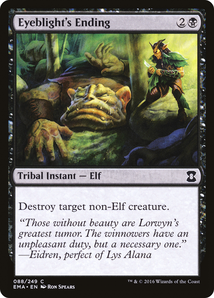 Eyeblight's Ending (EMA-088) [Eternal Masters] Foil MTG Single Wizards of the Coast