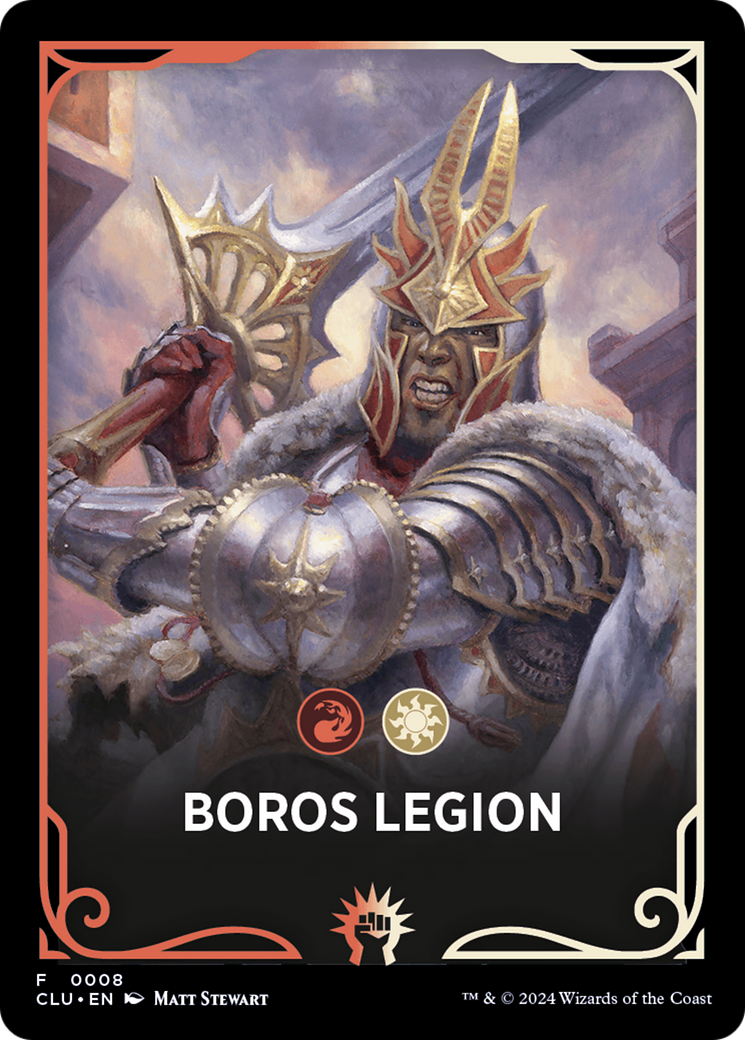 Boros Legion (FCLU-008) [Tokens] Ravnica: Clue Edition Front Cards MTG Single Wizards of the Coast