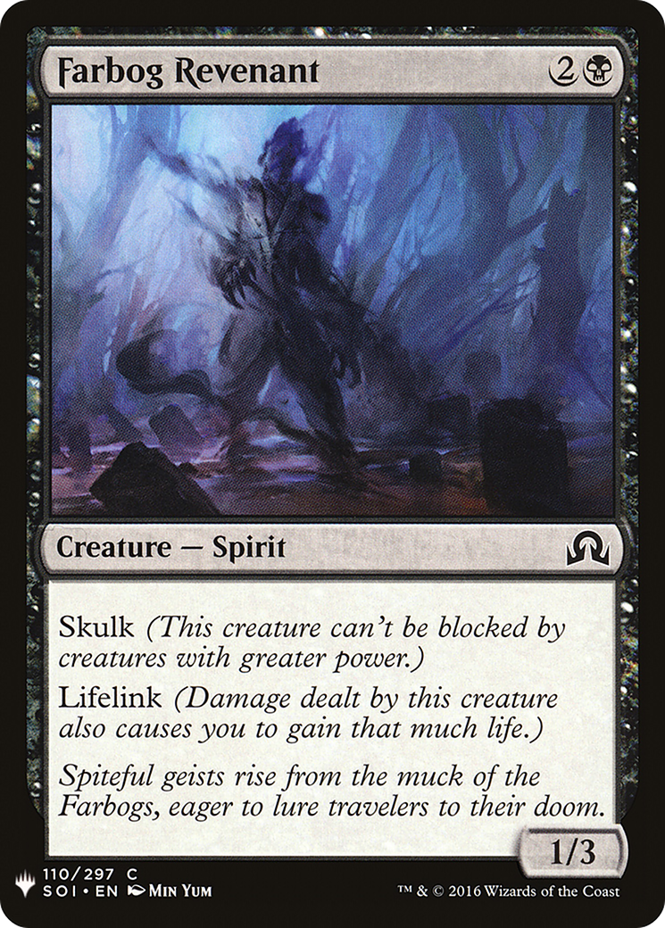 Farbog Revenant (LIST-SOI-110) [Mystery Booster] The List MTG Single Wizards of the Coast