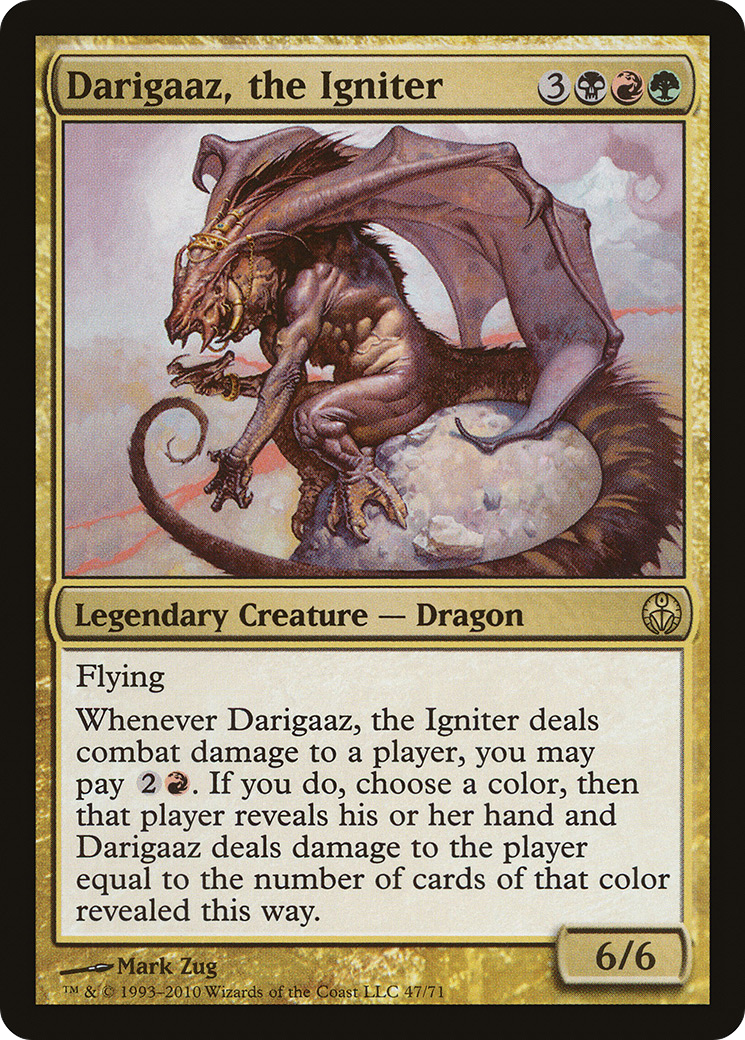 Darigaaz, the Igniter (DDE-047) [Misc] Duel Decks: Phyrexia vs. the Coalition MTG Single Wizards of the Coast