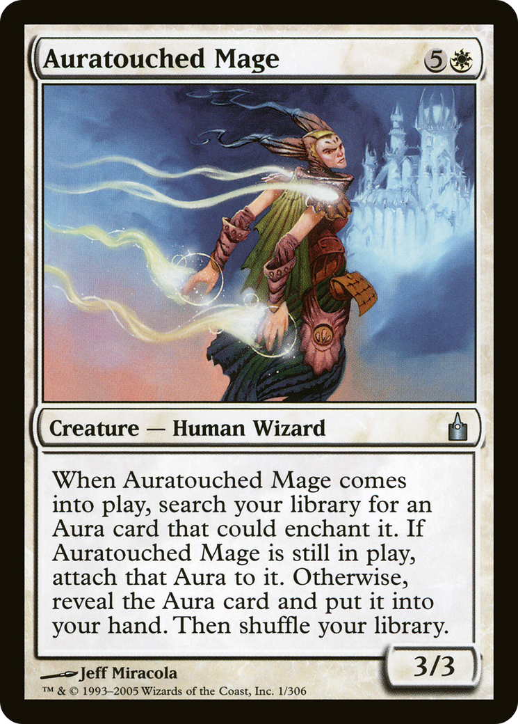 Auratouched Mage (RAV-001) [Ravnica: City of Guilds] MTG Single Wizards of the Coast