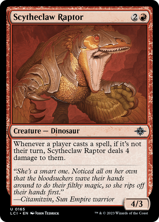 Scytheclaw Raptor (LCI-165) [The Lost Caverns of Ixalan] MTG Single Wizards of the Coast