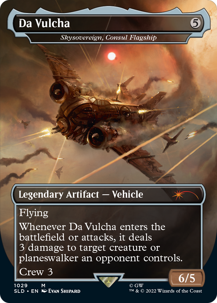 Da Vulcha - Skysovereign, Consul Flagship (SLD-1029) [Secret Lair] Drop (Borderless) MTG Single Wizards of the Coast