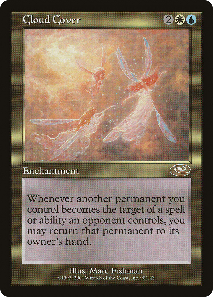 Cloud Cover (PLS-098) [Planeshift] Foil MTG Single Wizards of the Coast