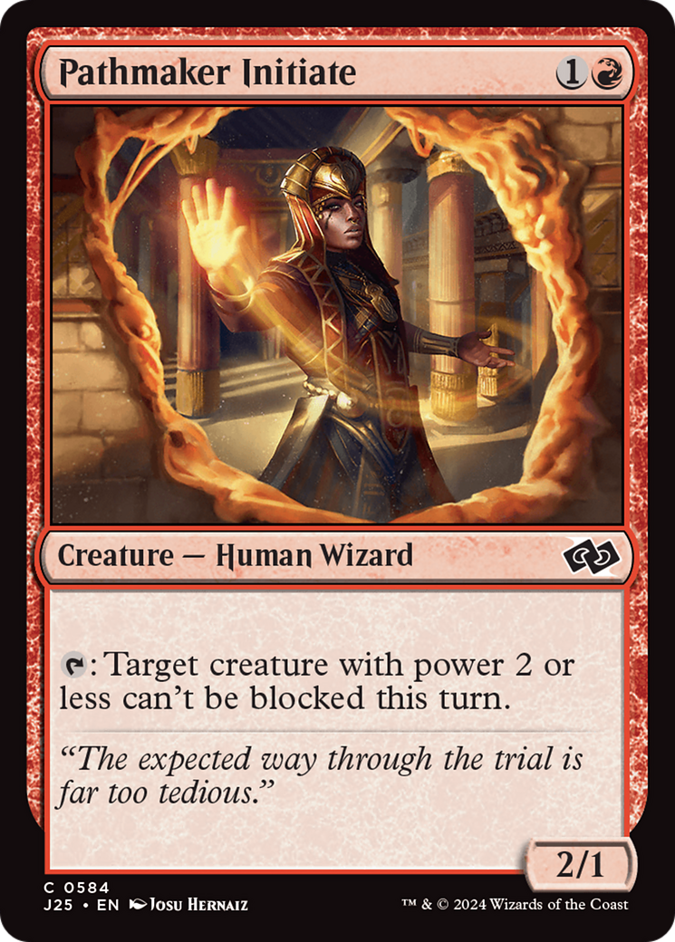 Pathmaker Initiate (J25-584) [Foundations Jumpstart] MTG Single Wizards of the Coast