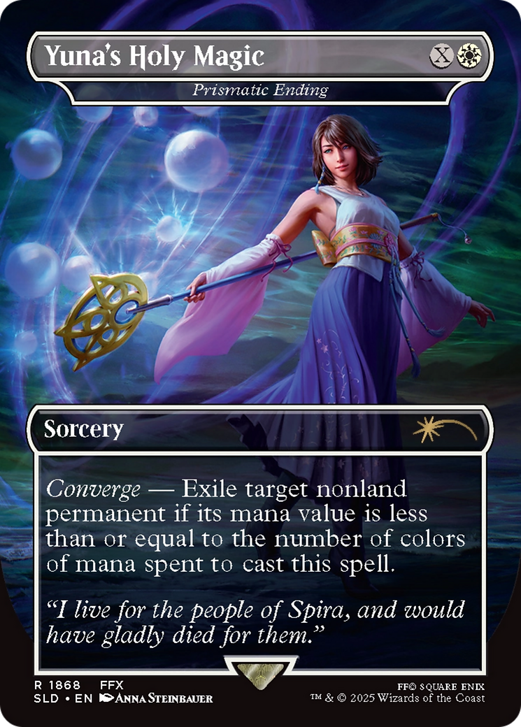 Prismatic Ending (SLD-1868) [Secret Lair] Drop (Borderless) MTG Single Wizards of the Coast