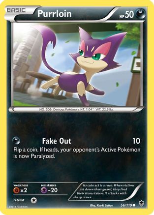 Purrloin (/119) [XY: Phantom Forces] Pokemon Single Pokémon
