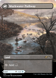 Clearwater Pathway (SLU-015) [Secret Lair] Ultimate Edition (Showcase) (Borderless) Foil MTG Single Wizards of the Coast