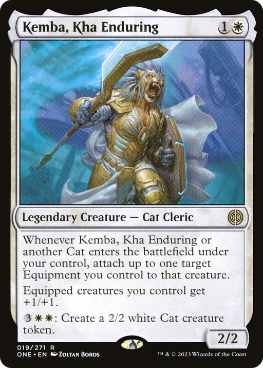Kemba, Kha Enduring (ONE-019) [Phyrexia: All Will Be One] MTG Single Wizards of the Coast