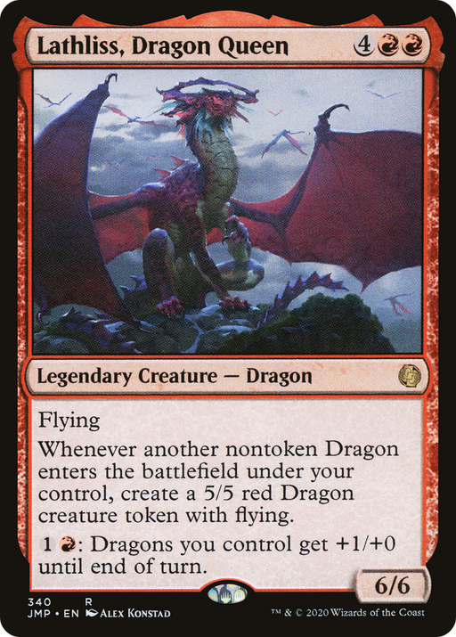Lathliss, Dragon Queen (JMP-340) [Jumpstart] MTG Single Wizards of the Coast