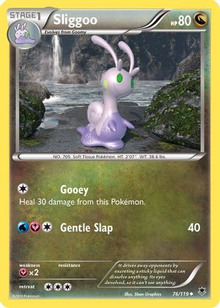 Sliggoo (76/119) [XY: Phantom Forces] Pokemon Single Pokémon