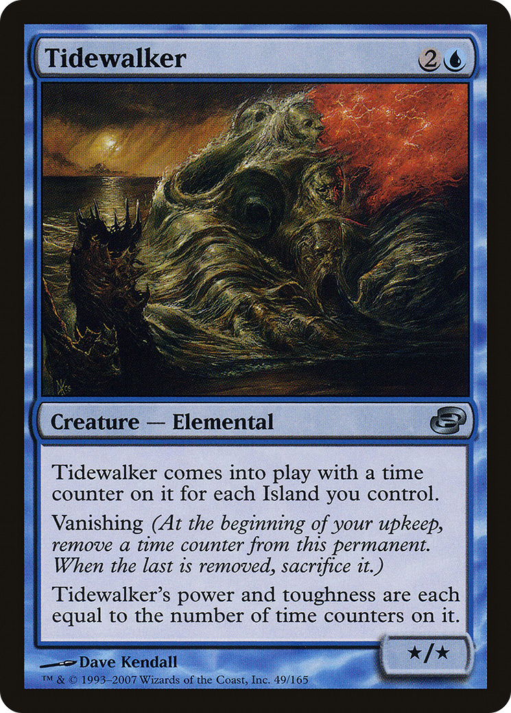 Tidewalker (PLC-049) [Planar Chaos] MTG Single Planar Chaos