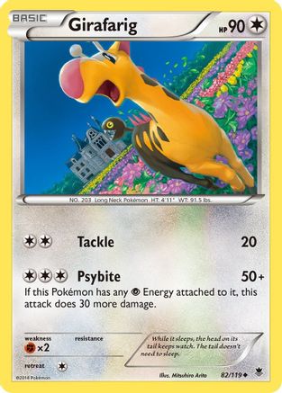 Girafarig (/119) [XY: Phantom Forces] Pokemon Single Pokémon