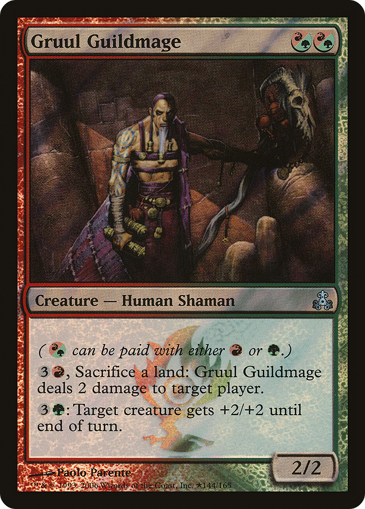 Gruul Guildmage (LARP-144★) [Guildpact Promos] Foil MTG Single Wizards of the Coast
