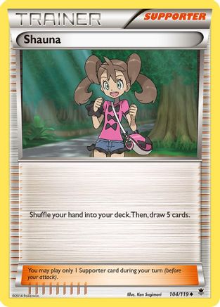 Shauna (104/119) Reverse Holofoil [XY: Phantom Forces] Pokemon Single Pokémon