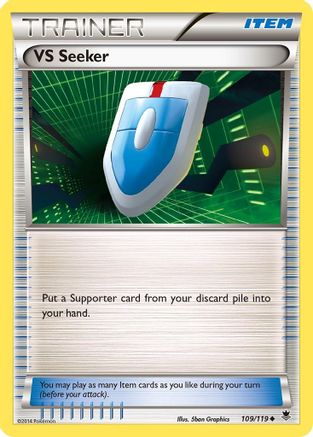 VS Seeker (109/119) Reverse Holofoil [XY: Phantom Forces] Pokemon Single Pokémon