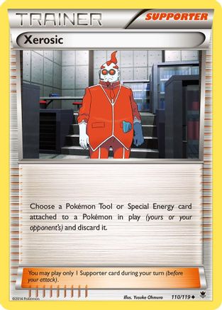 Xerosic (110/119) Reverse Holofoil [XY: Phantom Forces] Pokemon Single Pokémon