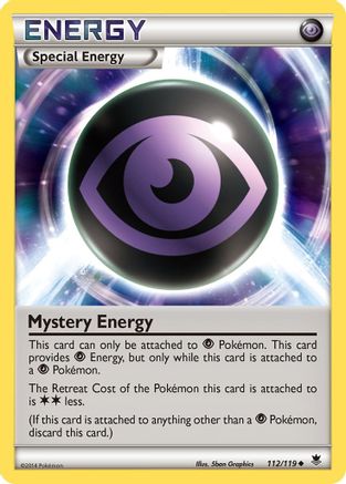 Mystery Energy (112/119) [XY: Phantom Forces] Pokemon Single Pokémon