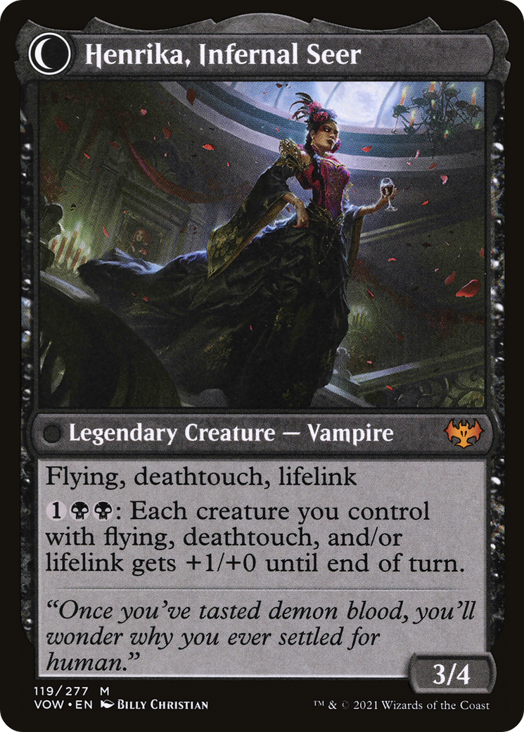 Henrika Domnathi (VOW-119) [Innistrad: Crimson Vow] MTG Single Wizards of the Coast