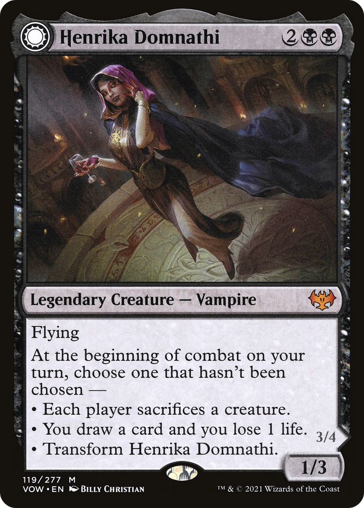 Henrika Domnathi (VOW-119) [Innistrad: Crimson Vow] MTG Single Wizards of the Coast