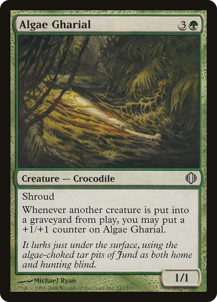 Algae Gharial (ALA-123) [Shards of Alara] Foil MTG Single Wizards of the Coast