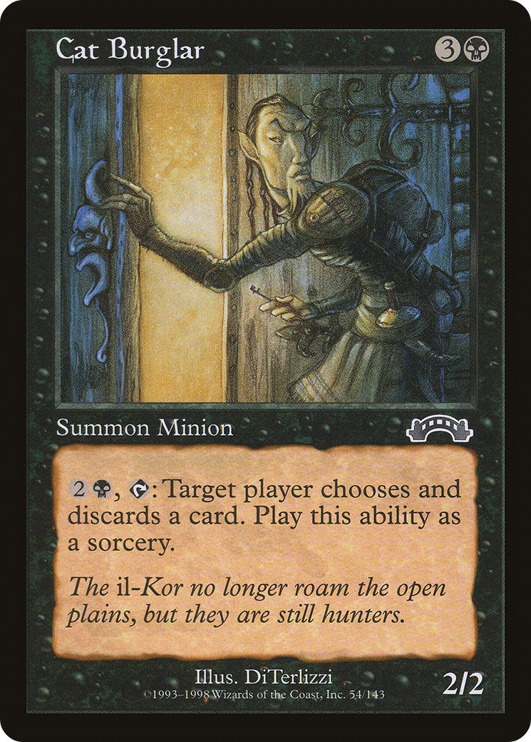 Cat Burglar (EXO-054) [Exodus] MTG Single Wizards of the Coast