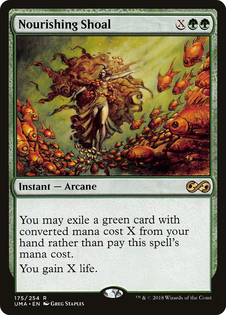 Nourishing Shoal (UMA-175) [Ultimate Masters] Foil MTG Single Wizards of the Coast