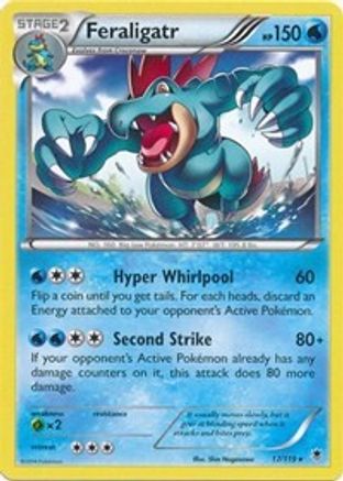 Feraligatr - 17/119 (XY Phantom Forces) () [Misc: Deck Exclusives] Pokemon Single Pokémon
