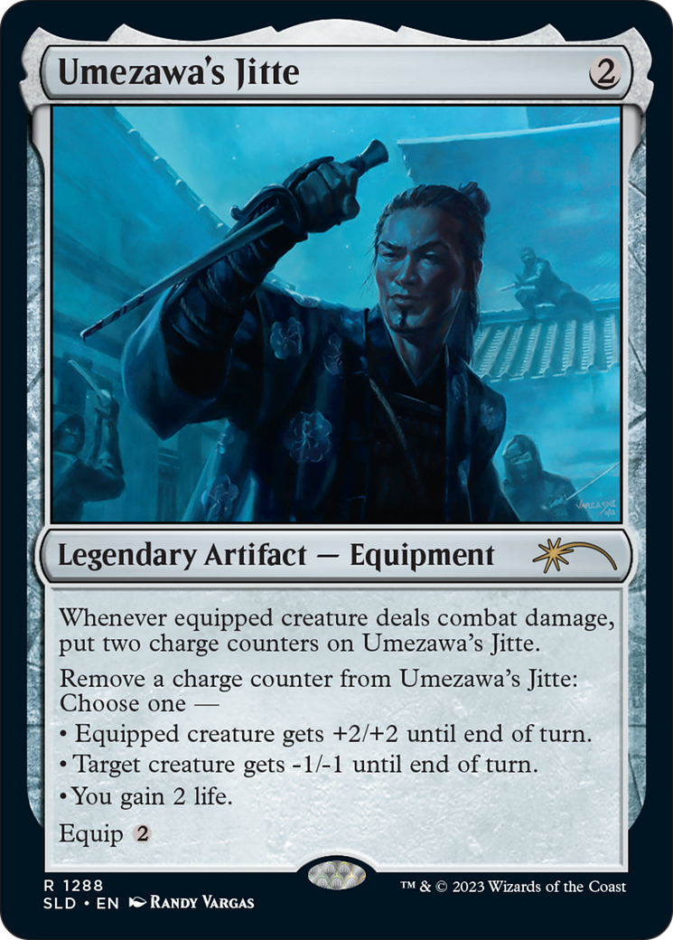 Umezawa's Jitte (SLD-1288) [Secret Lair] Drop MTG Single Wizards of the Coast
