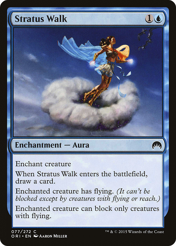 Stratus Walk (ORI-077) [Magic Origins] Foil MTG Single Wizards of the Coast