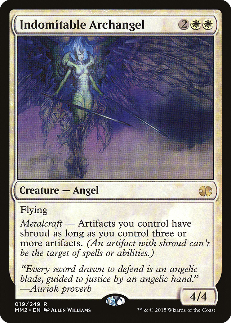 Indomitable Archangel (MM2-019) [Modern Masters 2015] Foil MTG Single Modern Masters 2015