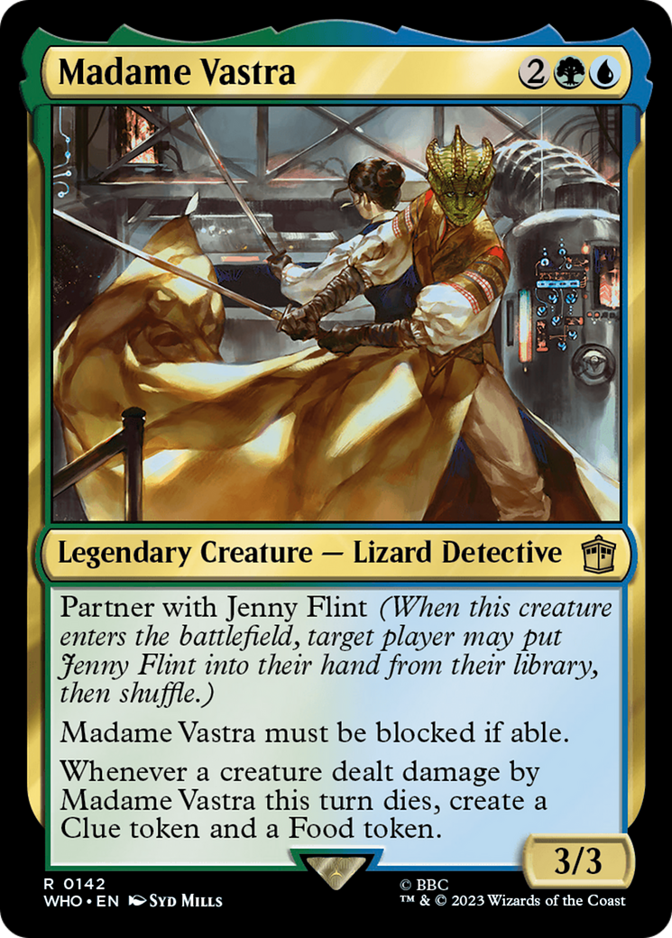 Madame Vastra [Doctor Who] MTG Single Magic: The Gathering