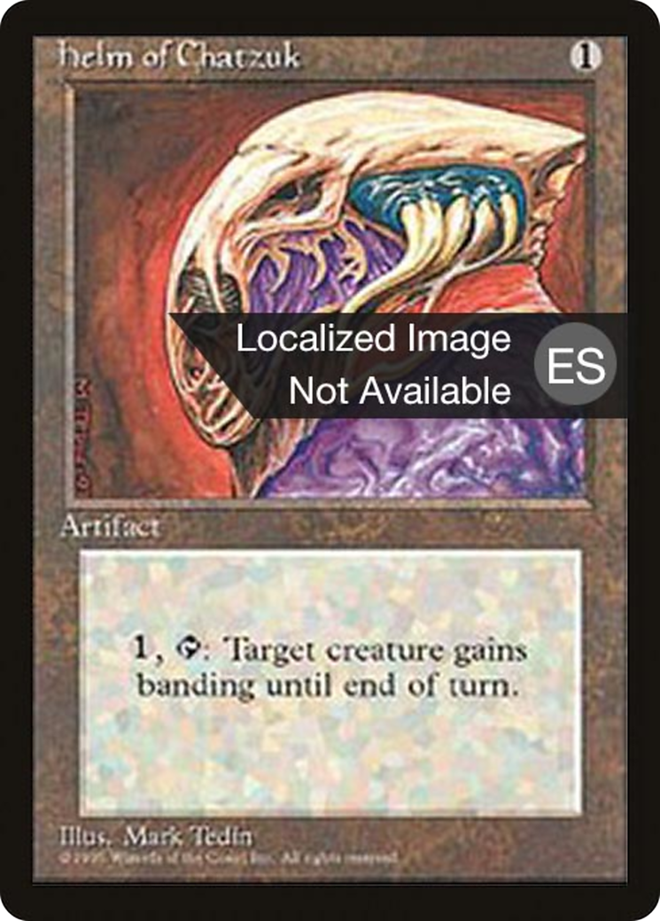 Helm of Chatzuk (4BB-324) [Fourth Edition Foreign Black Border] MTG Single Wizards of the Coast