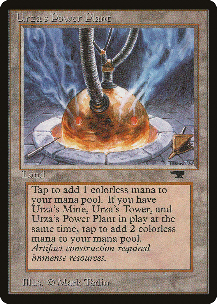 Urza's Power Plant (Sphere) (ATQ-) [Oldschool] Antiquities MTG Single Wizards of the Coast