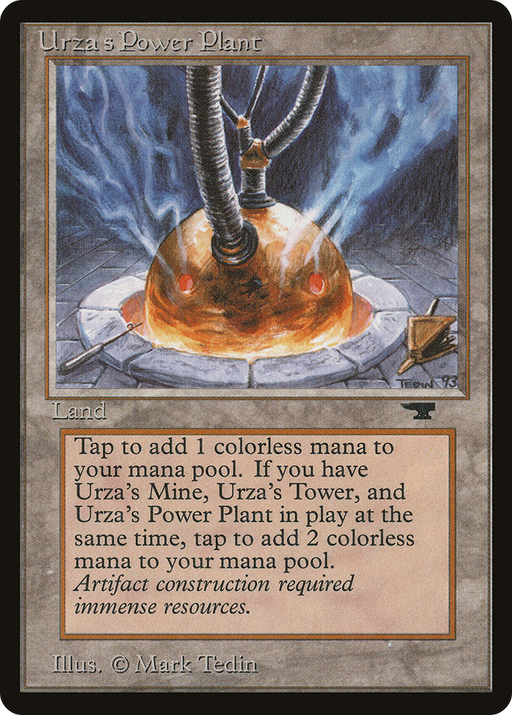 Urza's Power Plant (Sphere) (ATQ-) [Oldschool] Antiquities MTG Single Wizards of the Coast