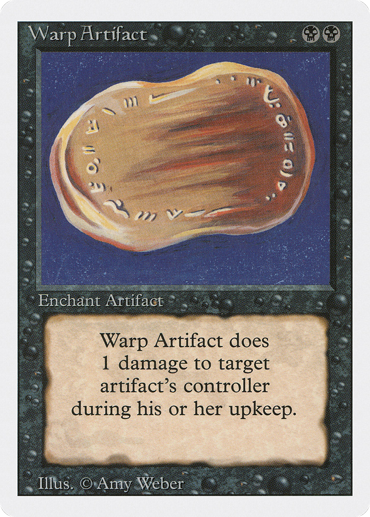 Warp Artifact (3ED-135) [Revised Edition] MTG Single Wizards of the Coast