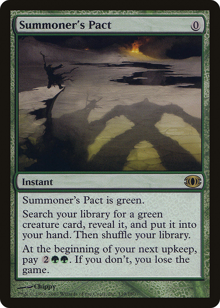 Summoner's Pact (FUT-139) [Future Sight] MTG Single Wizards of the Coast