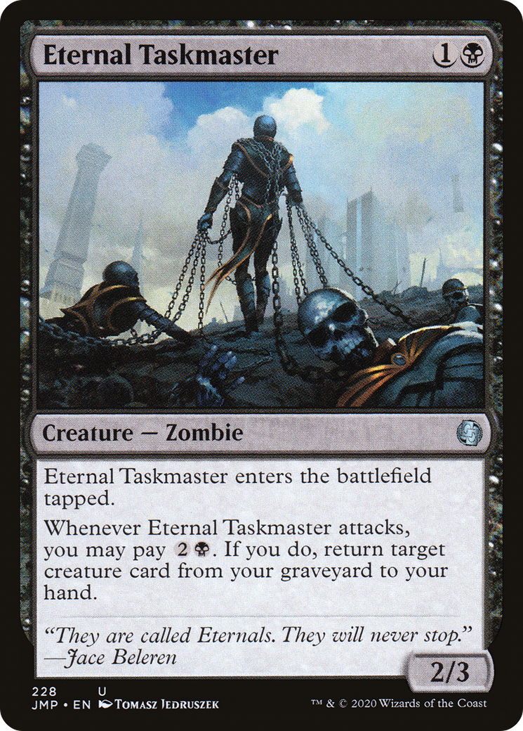 Eternal Taskmaster (JMP-228) [Jumpstart] MTG Single Wizards of the Coast