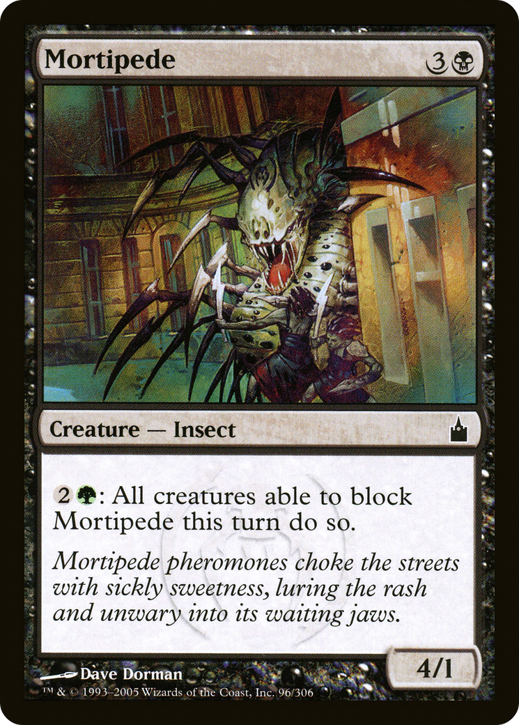 Mortipede (RAV-096) [Ravnica: City of Guilds] MTG Single Wizards of the Coast