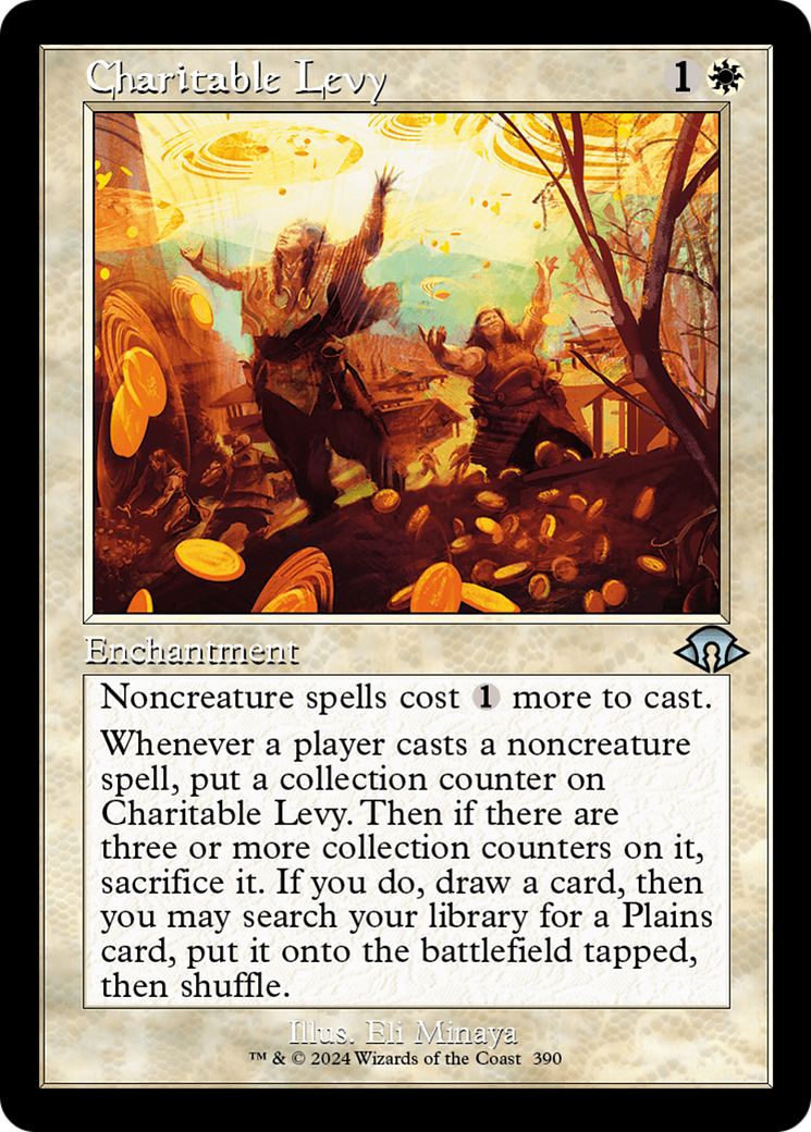 Charitable Levy (MH3-390) [Modern Horizons 3] MTG Single Wizards of the Coast