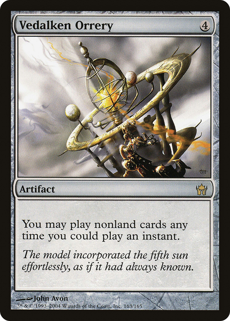 Vedalken Orrery (5DN-163) [Fifth Dawn] MTG Single Wizards of the Coast