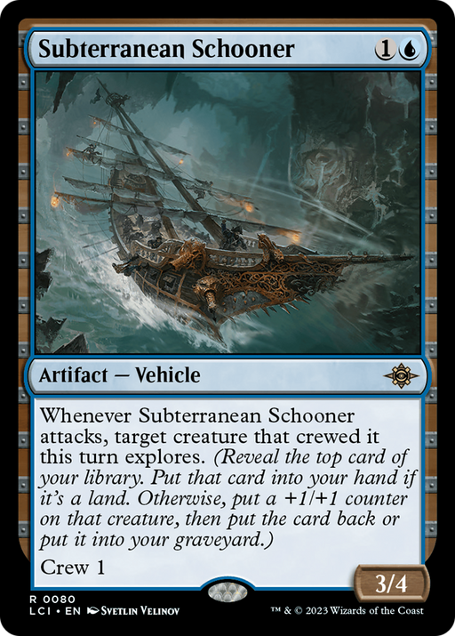 Subterranean Schooner (LCI-080) [The Lost Caverns of Ixalan] MTG Single Wizards of the Coast