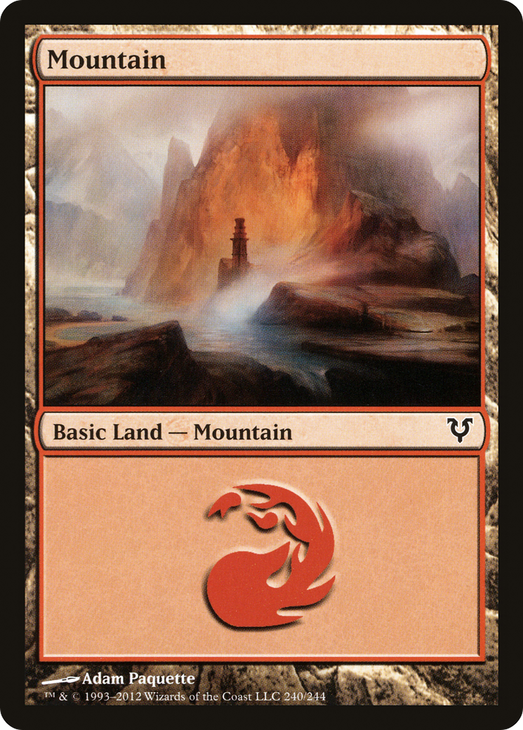 Mountain (AVR-240) [Avacyn Restored] MTG Single Wizards of the Coast