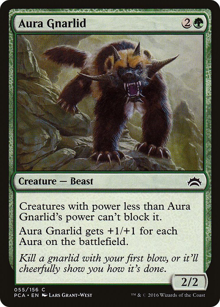 Aura Gnarlid (PCA-055) [Misc] Planechase Anthology MTG Single Wizards of the Coast
