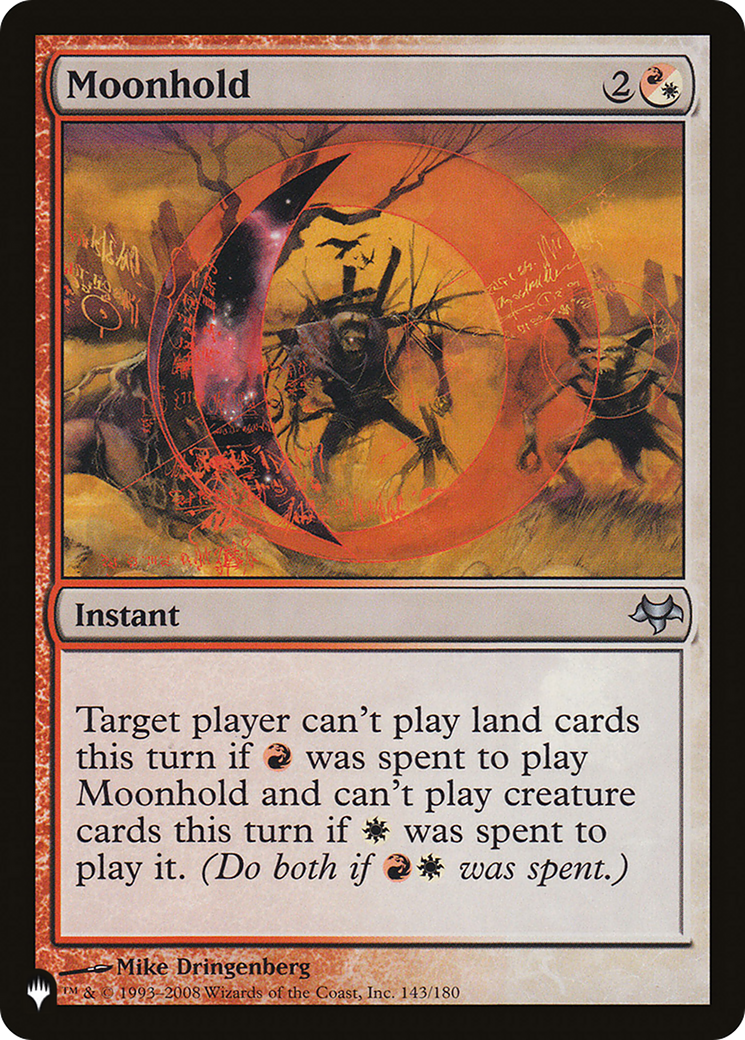 Moonhold (LIST-EVE-143) [Mystery Booster] The List MTG Single Wizards of the Coast