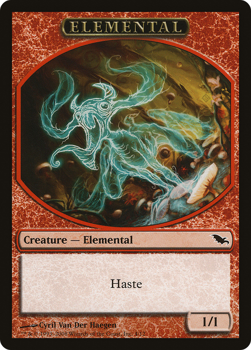 Elemental Token (4) (SHM-004) [Tokens] Shadowmoor Tokens MTG Single Wizards of the Coast